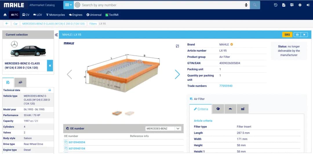 Der richtige ölfilter für Mercedes: So verlängern Sie die Motorlebensdauer