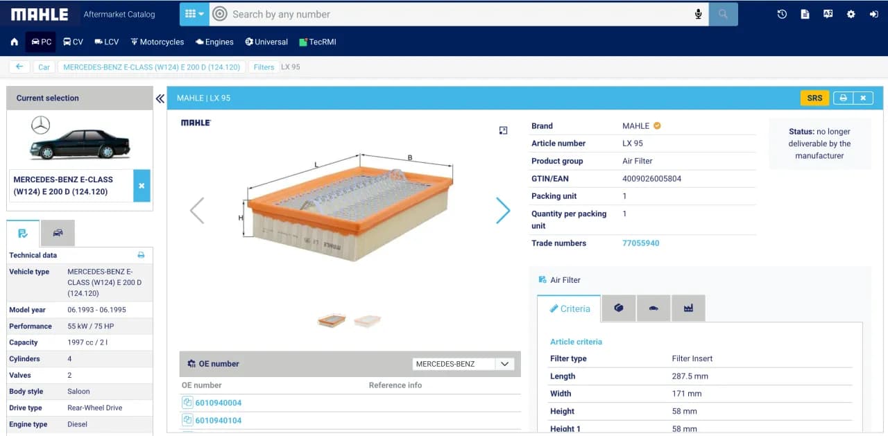 Der richtige ölfilter für Mercedes: So verlängern Sie die Motorlebensdauer